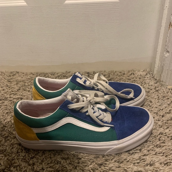 vans multicolor shoes - Picture 2 of 5